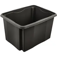 Keeeper Opbergbox 'emil eco', 30 liter, grafietkleurig