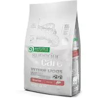 Nature´s Protection Superieure Verzorging Witte Honden Graanvrije Starter Zalm Witte Coating Hondenvoer 10kg