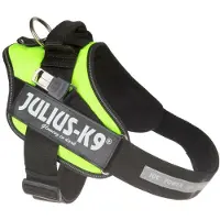 Julius-K9 Julius K9 Blindengeleidehond tuig - Neon groen - Maat 1