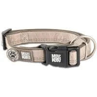 Max&Molly - GOTCHA! Smart ID Met QR Code - Honden Halsband - Zandbeige - XS