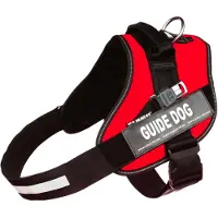 Julius-K9 Julius K9 Blindengeleidehond tuig - Rood - Maat 3