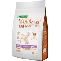 Big Buy Cooking NATURE'S PROTECTION Superior Care Red Coat Grain Free Junior Small Salmon met Krill - Droogvoer voor puppy's - 1,5 kg