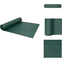 vidaXL Privacynet - Privacynetten - Privacy Net - Privacy Netten - Privacynet 195 g/m² 1x50 m HDPE groen