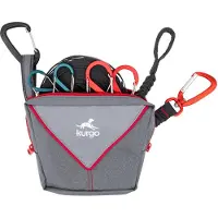 Kurgo Ridgeline Tie-Out - 9 meter bungeekoord met aluminium karabijnhaken
