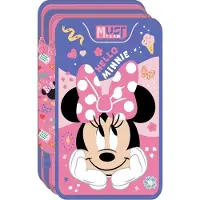 Minnie mouse Minnie “Forever Besties” triple etui gevuld – Must Team – 12 × 19,5 × 6 cm