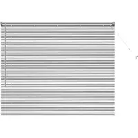 vidaXL Venetiaanse jaloezie zilver 130 x 160 cm 25 mm Aluminium