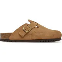Scholl Klomp Women Fae Suede Sp Taupe-Schoenmaat 36