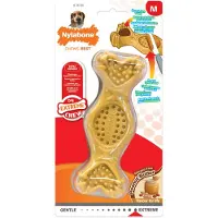 Nylabone Extreme Chew Fill It Treat Toy Pindakaas - Hondenspeelgoed - Pindakaas 15x45x3 cm Geel M