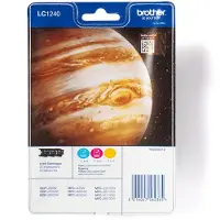 Brother LC-1240RBWBP Inktcartridge 3-kleuren Multipack
