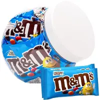 M&Ms M&M's Crispy - 10 zakjes - M&M's chocolade - chocoladecadeau - 450g