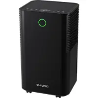 Auronic Luchtontvochtiger - Compact Serie - 12L per dag - Was-droog functie - Slaapkamer, Badkamer en Woonkamer - Vochtvreter voor in Huis - Zwart