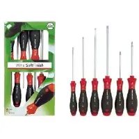 Wiha Schroevendraaierset Softfinish - 6-delig - Softgrip