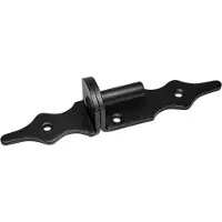 Waelbers Plaatduim rustica 16 mm mat zwart