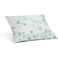 Yumeko Kussensloop Katoensatijn 50x60 Groen - Eco, Bio & Fairtrade