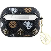 GUESS Airpods Pro 2 Case Peony on 4G - Zwart