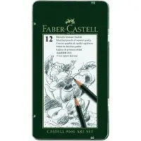 Faber-Castell potlood 9000 Art Set doos met 5 stuks