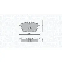MAGNETI MARELLI 363916060843 Remblokken