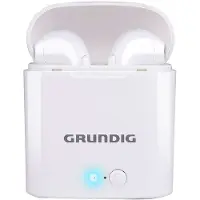 Grundig Draadloze Oordopjes - Bluetooth In Ear Oordopjes 400mAh - Oortjes Draadloos met 2 Uur Afspeeltijd - Earbuds voor Hands Free Bellen - Incl. Oplaadcase USB-C Oplaadkabel