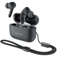 Vention ECHO LITE E11 draadloze oordopjes Bluetooth 5.4 HiFi TWS zwart - Bluetooth 5
