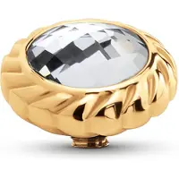 Melano Twisted Majestic Steentje Crystal | Goud