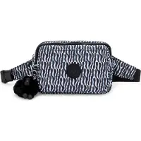 Kipling Schoudertas 'Abanu Multi' lichtblauw / zwart