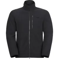 Jack Wolfskin Fleece jas 'Lake Ridge' zwart