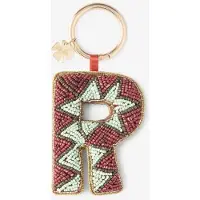 Sissy-Boy Donkerrode bag charm letter R