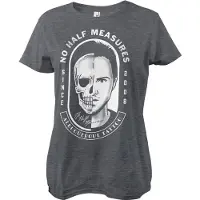 Breaking Bad T-shirt No Half Measures Girly Tee SP-5-BB025-H70-16