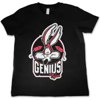 Looney Tunes Wile E. Coyote Genius Kids T-shirt voor kinderen, zwart