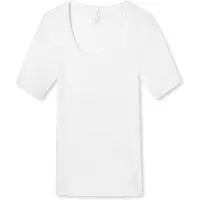 Schiesser Shirt - korte mouw wit - Luxury - Dames Ondershirt
