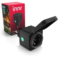 Innr Smart plug Outdoor | inclusief energiemeter | Max. 3680W | Zigbee | IP54 | Zwart (NL)