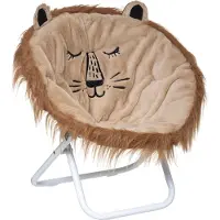 Atmosphera Créateur d'intérieur® Kindervouwstoel leeuw wit