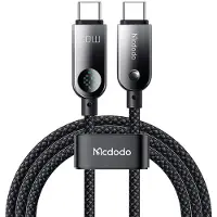 Mcdodo Datakabel Ca-4780 Usb-C Naar Usb-C 60W 1,2M (Zwart)