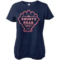 Spongebob The Krusty K-rab -serie sinds 1999 – Girly Tee dames-T-shirt, marineblauw