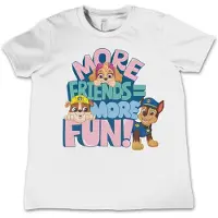 Paw Patrol Kinder-T-shirt More Friends Fun Kids Tee NIC-12-PP003-DTF534