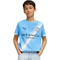 Puma Functioneel shirt 'Manchester City 25/26' lichtblauw / zwart / wit