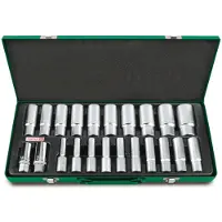 Toptul Dopsleutelset 1/2" GAAD2202
