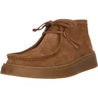 Clarks Clarksvoor mannen. 26184609 Torview Hi leren schoenen bruin (44), Leer, Plat, Veters, Casual