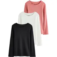 Next Shirt zalm roze / zwart / wit