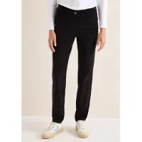 Cecil Dames Slim Fit corduroy broek - Grijs - 33
