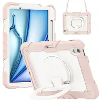 IMoshion Rugged Kidsproof Backcover voor de Apple iPad Air 11 inch (2026) M4 / (2025) M3 / (2024) M2 - Lichtroze
