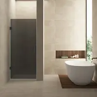 Wiesbaden Nisdeur less 80x200 cm 8 mm nano rookglas gunmetal