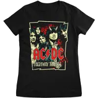 AC/DC Dames-T-shirt „Highway To Hell Girly“ PS-5-ACDC001-H67-16