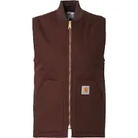 Carhartt WIP Bodywarmer 'Classic' chocoladebruin