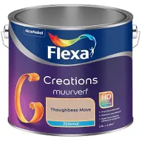 Flexa - Creations Muurverf Zijdemat - Thoughtless Move - Mengverf - 2,5 L