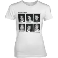 Friends Dames Class Of 2004 Girly T-shirt WB-5-FRND003-H90-10