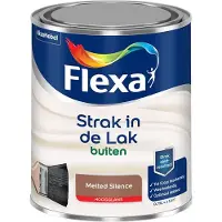 Flexa - Strak In De Lak Buitenlak Hoogglans - Melted Silence - Mengverf - 750 Ml