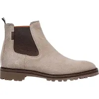 Floris van Bommel Chelsea boots 'Sturdi 04' taupe / donkerbruin