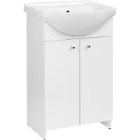 Plazan Basic badkamermeubel 50cm wit