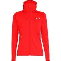 Salewa - Women's Agner Hybrid Polarlite Fullzip Hoody - Fleecevest 40, rood